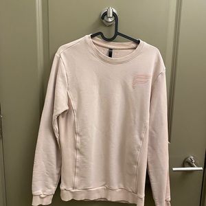 fabletics pink sweatshirt
